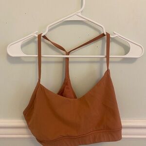 Lululemon Orange Sports Bra